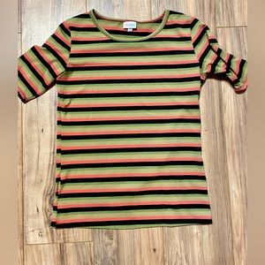 Lularoe Medium Striped Tee